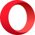 A picture of the Opera icon