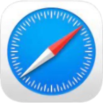 A picture of the Safari icon